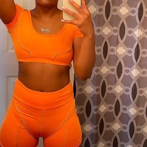 2 piece short set